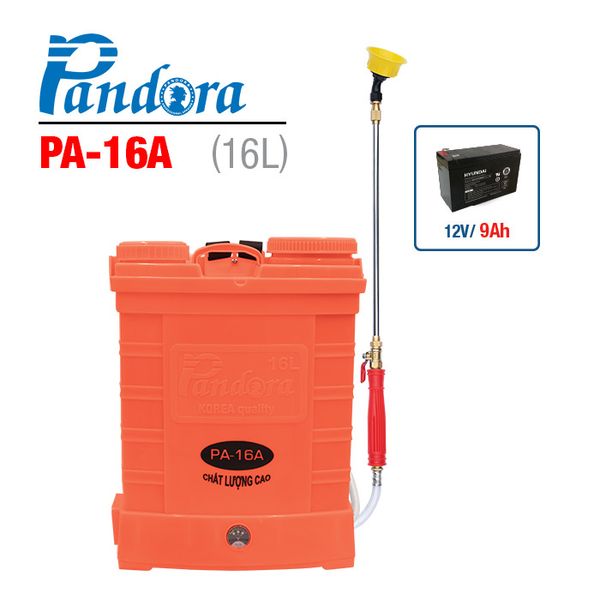 Bình xịt điện Pandora PA-16A (16L, 9AH)