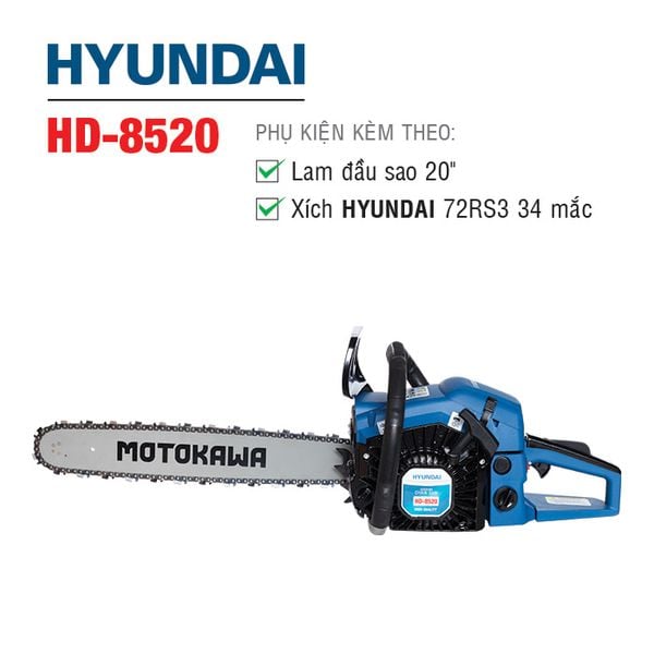 Máy cưa xích HYUNDAI HD-8520