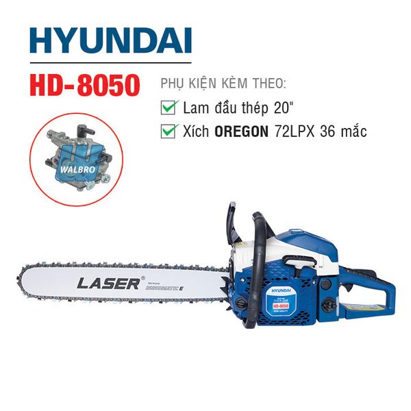Máy cưa xích HYUNDAI HD-8050