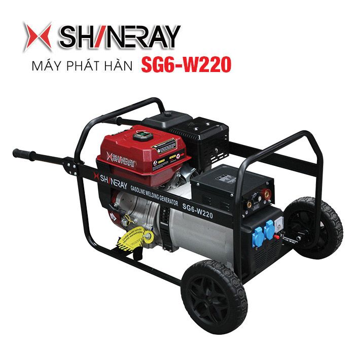 Máy phát hàn SHINERAY SG6-W220 (6kW, 200A)