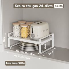 Kệ Để Đồ Phân Ngăn Lưu Trữ Trong Nhà Bếp Mã MN 316