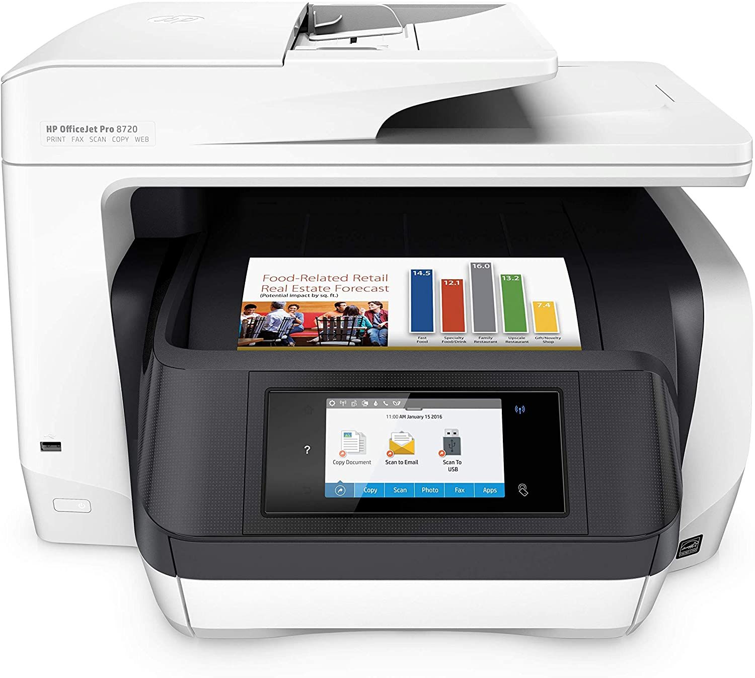 Cho Thuê Máy In Màu HP Officejet Pro 8720 - A4