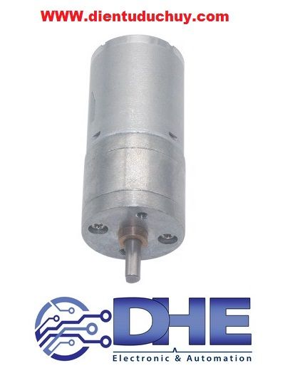 GA25-370 Động cơ giảm tốc 12VDC, tốc độ 280rpm