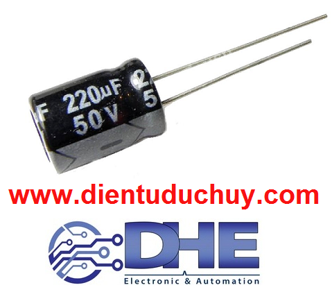 Tụ hóa 220uF/50V