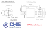 RS775 Động cơ DC 12v-36v 7000rpm