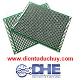 PCB lỗ 2 lớp phủ xanh lá  (2 mặt có tráng thiếc) -  7 * 9cm