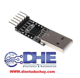 MODULE CHUYỂN ĐỔI USB - UART TTL,  CHIP CP2102, RA 6 CHÂN