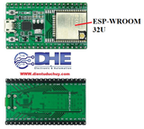 ESP32 DEVKITC V4 (chip WROOM-32U)  - WIFI 2.4Ghz (802.11b/g/n) + Bluetooth 4.2 BR/EDR/BLE