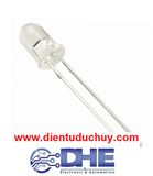 Led 5mm trắng trong_ Sáng Đỏ/ Vàng/ Xanh lá/ Xanh dương/Trắng (10 con)