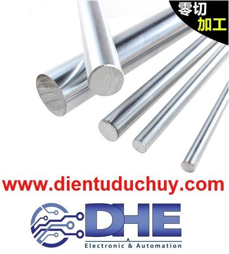 Trục thép tròn 5mm - Dài 100cm (Vật liệu Inox 304)