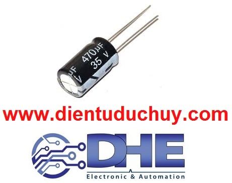 Tụ hóa 470uF/35V