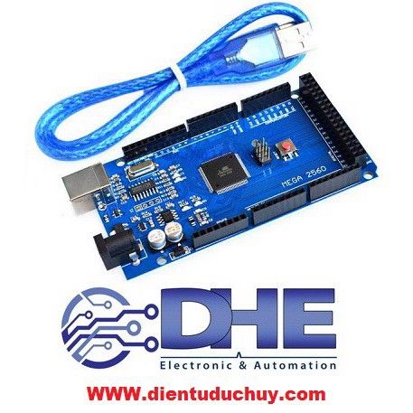 ARDUINO MEGA2560 R3 - CHIP NẠP, CHIP GIAO TIẾP USB CH340