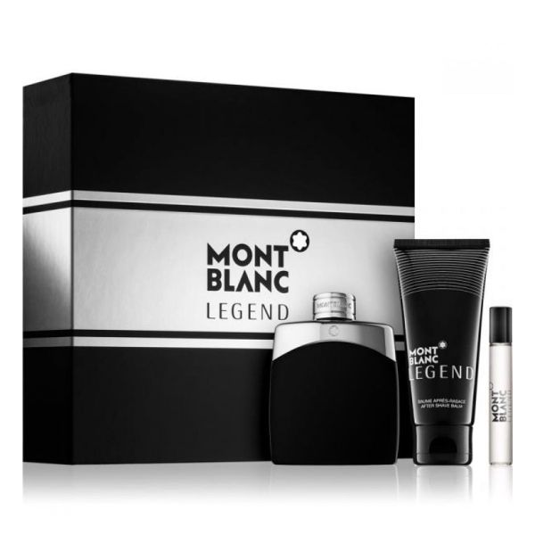  Gift Set Montblanc Legend 3pcs ( EDT 100ml & After Shave 100ml & EDT 7,5ml ) 