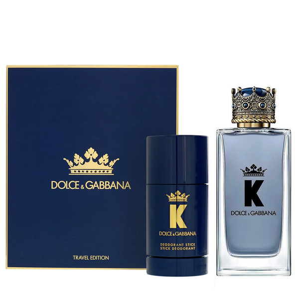  Gift Set Dolce & Gabbana K Eau de Toilette 2pcs ( EDT 100ml & Lăn khử mùi 75g ) 