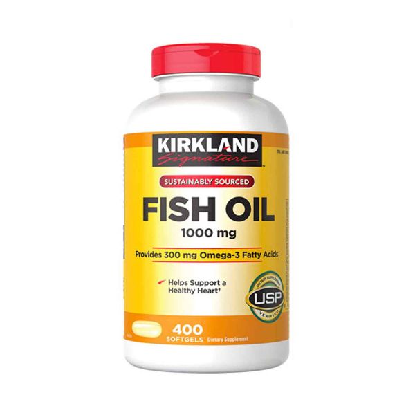  Kirkland Signature Fish Oil 1000mg 