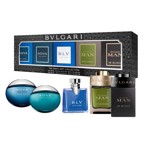  Bvlgari - The Men's Gift Collection 5pcs ( 5ml x 5 ) 