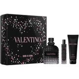  Gift Set Valentino Uomo Born in Roma 3pcs (EDT 100ml & EDT 15ml & Shower gel 75ml) 