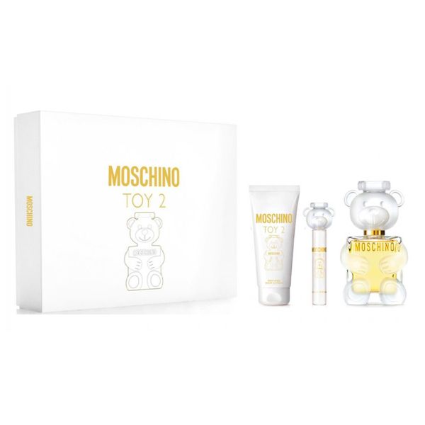  Gift Set Moschino Toy 2 3pcs ( EDP 100ml + Body Lotion 100ml + EDP 10ml ) 