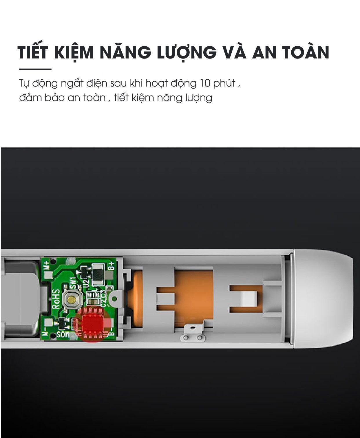 Máy Tỉa Lông Mũi SOOCΛS Nose Hair Trimmer