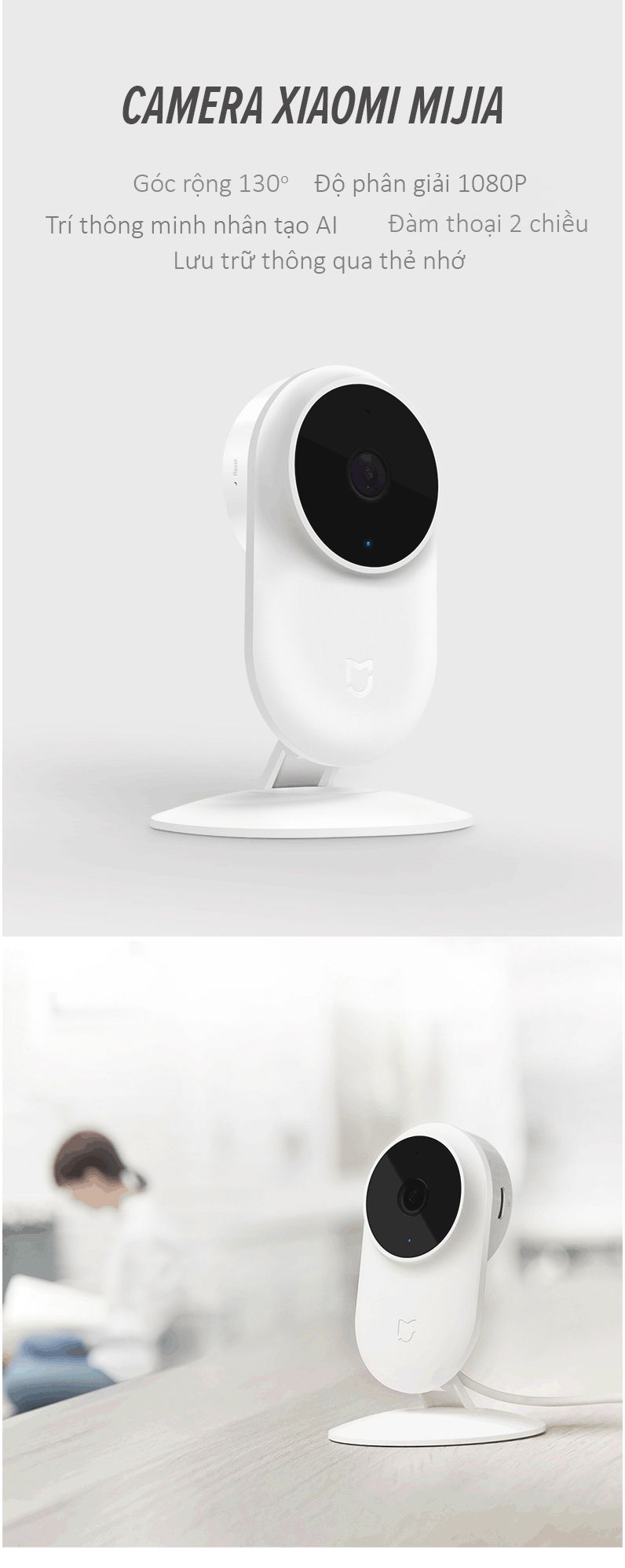 Camera Thông Minh Mijia Basic 1080p