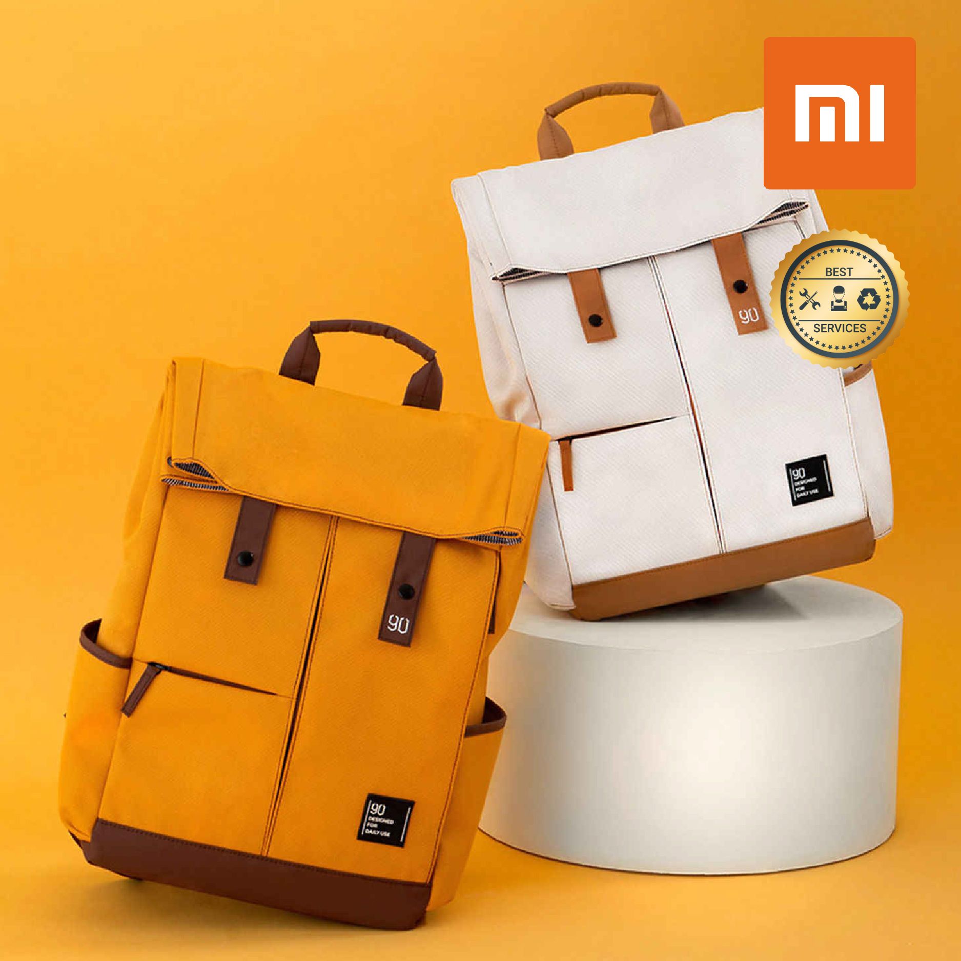 Balo 90 Points Vitality College Casual Backpack - Hàng Chính Hãng