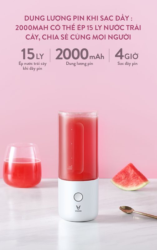 Máy xay sinh tố cầm tay VIOMI Juice Cup Xiaomi