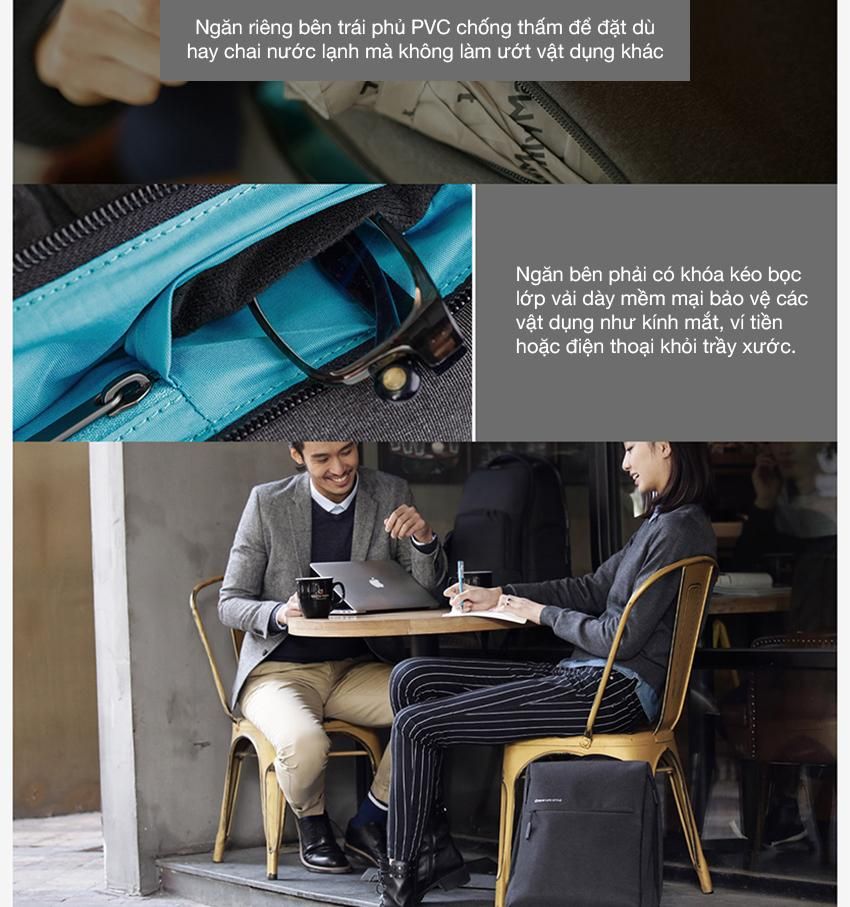 Balo Xiaomi City / Mi City Backpack - Hàng Chính Hãng