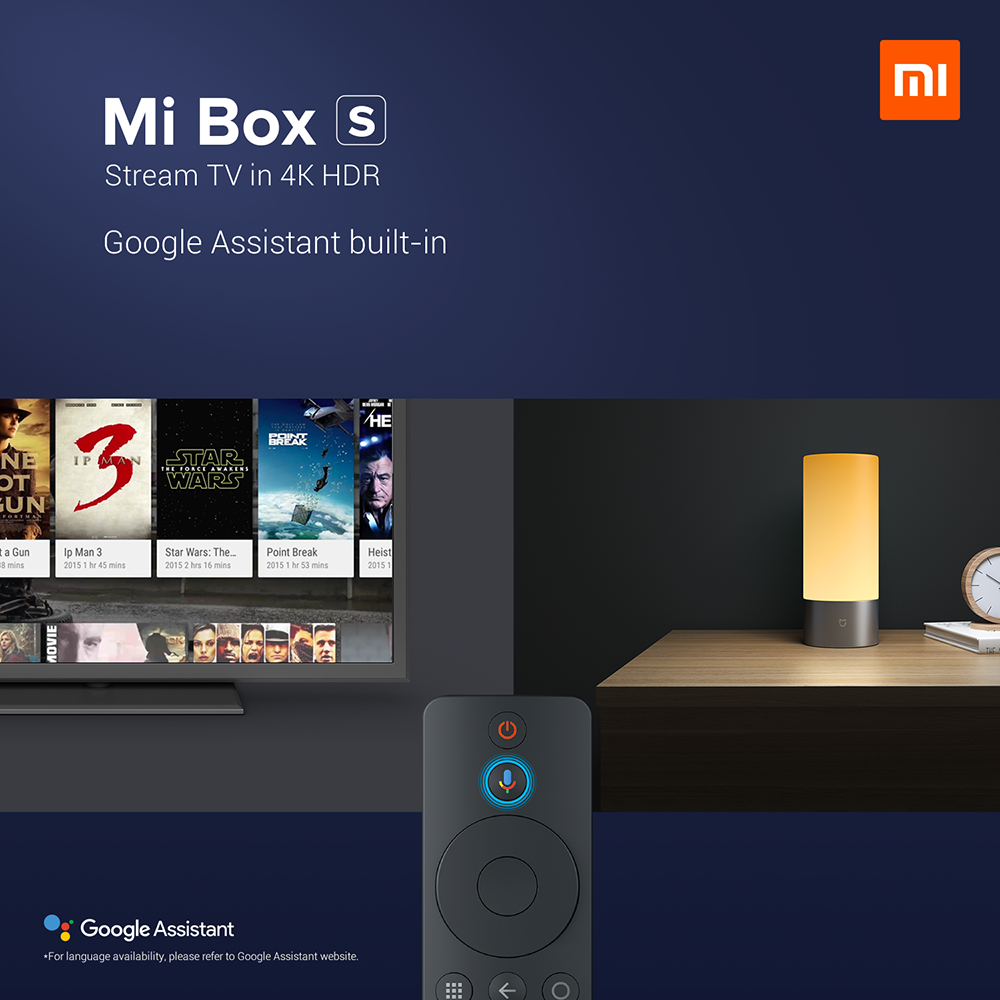 Tivi Box S 4k Xiaomi Quốc Tế / Mi TV Box S US (18762)
