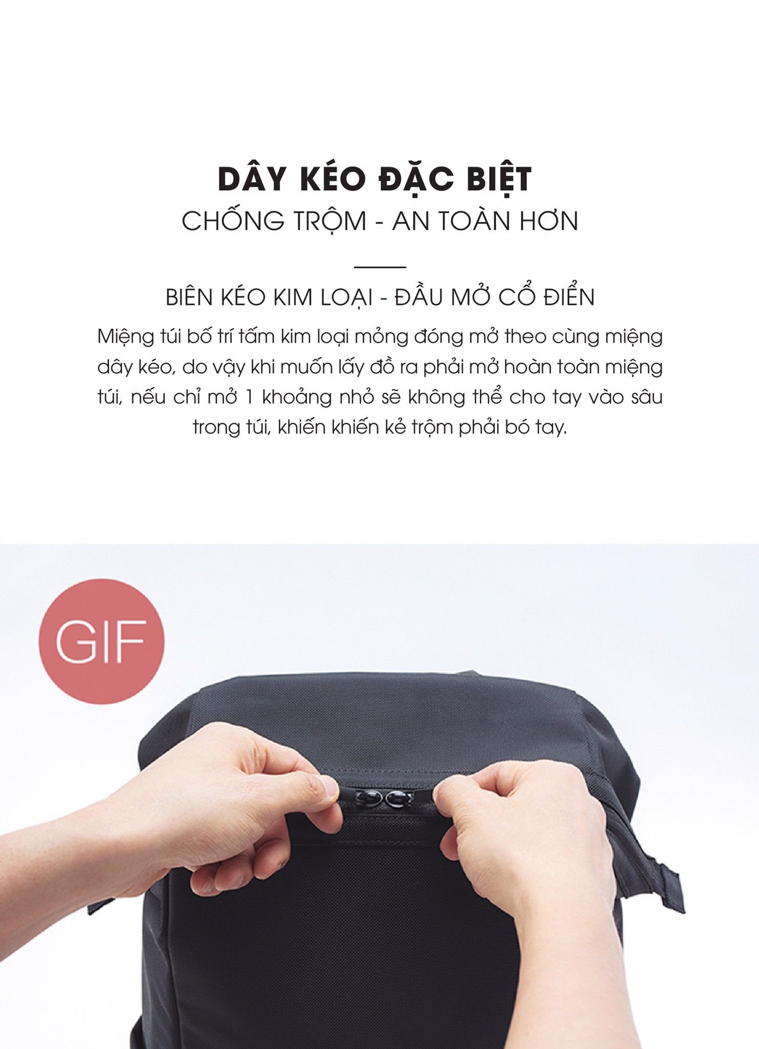 Balo Unisex Xiaomi Multitasker 90 Point - Đa năng - Tiện lợi