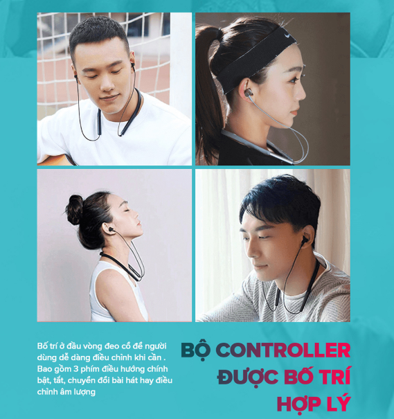 Tai nghe bluetooth Xiaomi Neckband / Mi Bluetooth Neckband Earphones