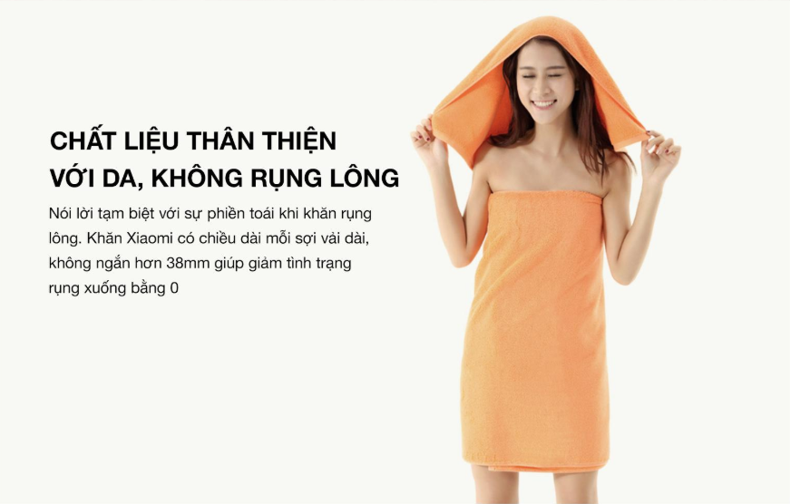 Khăn tắm bông nguyên chất Xiaomi ZSH / ZSH Bath Towel
