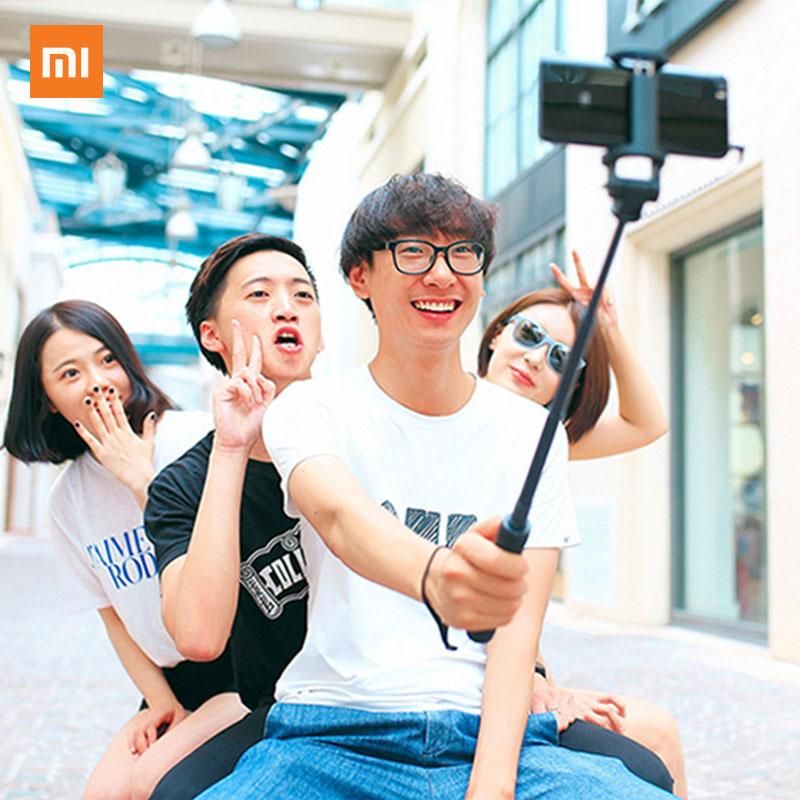 Gậy Tự Sướng Mi Selfie Stick (Wired Remote Shutter) (White) - Hàng Chính Hãng