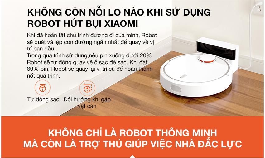 Robot hút bụi thông minh Xiaomi - GEN 1 / Mi Robot Vacuum
