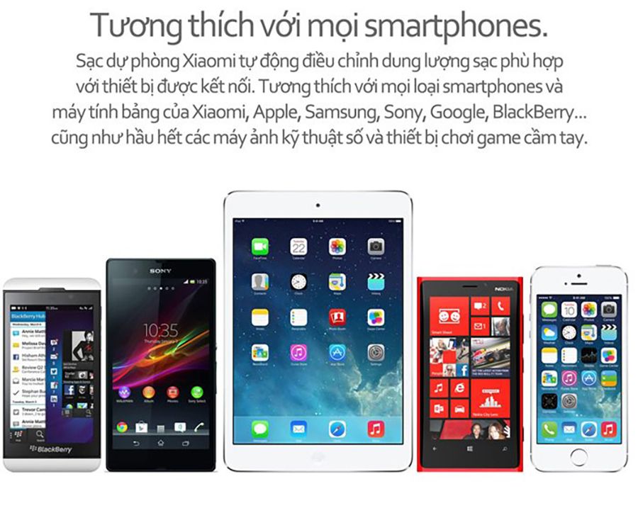 Pin sạc dự phòng Xiaomi 5000mAh- Phiên bản Quốc tế
