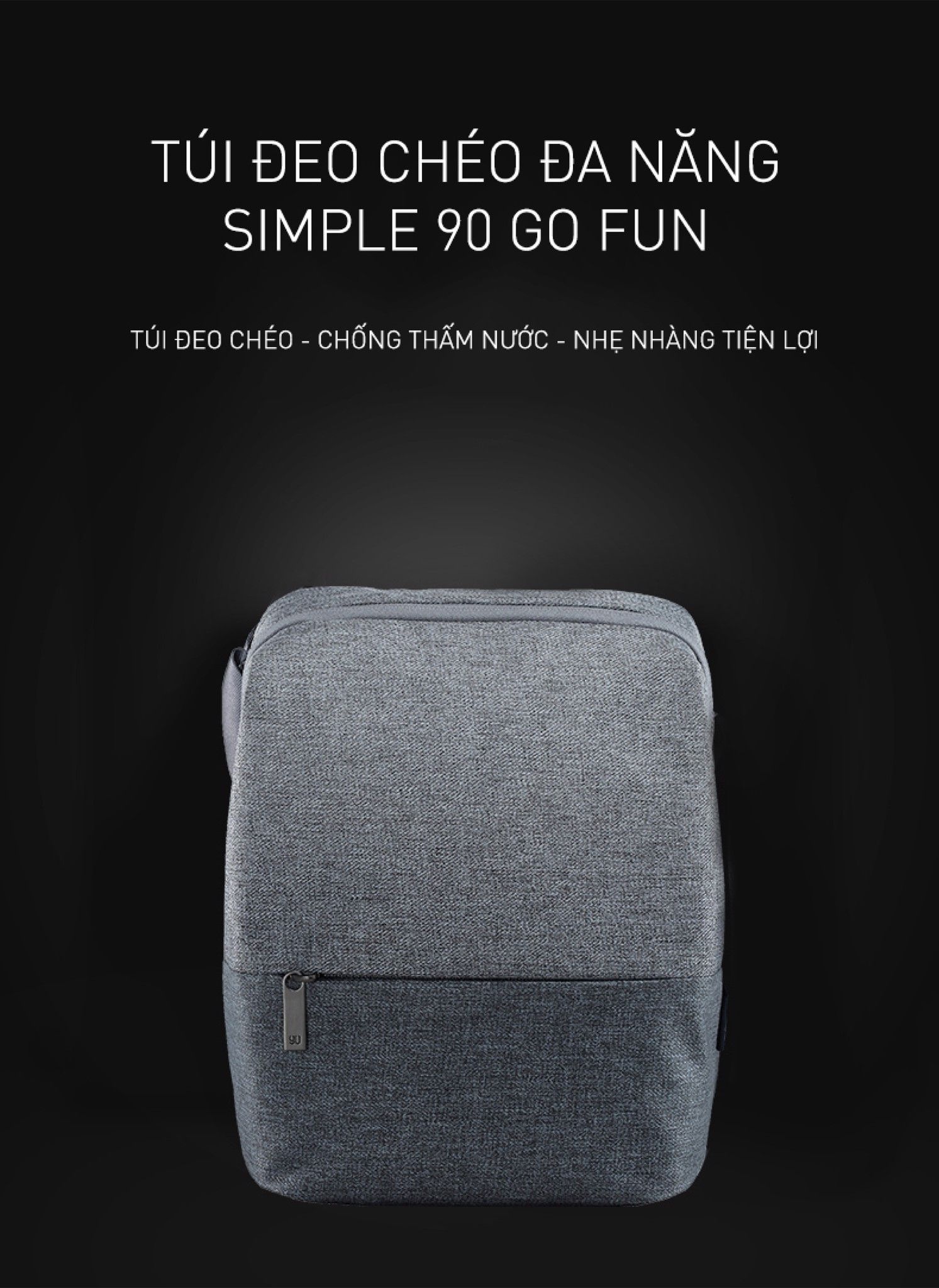 Túi đeo chéo đa năng Xiaomi Simple 90 Go Fun