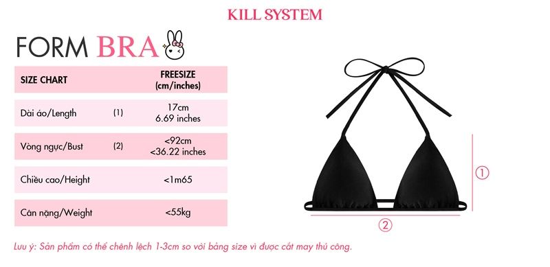 Áo bra cột nơ gợi cảm dành cho nữ có mút JELLY