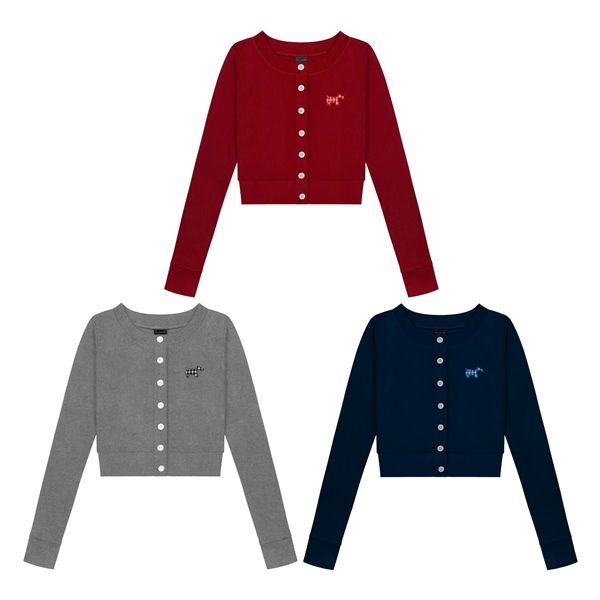 Áo khoác cardigan PUPPY thêu hình cún con