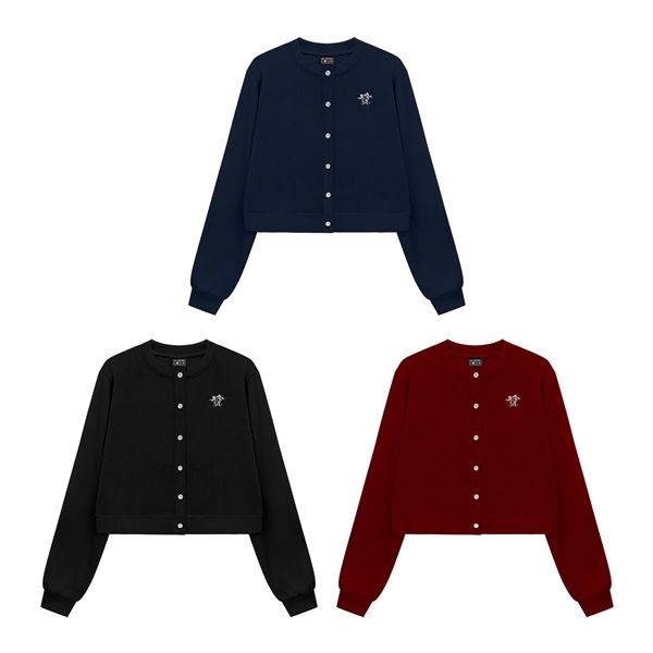 Áo cardigan tay dài vải thun gân Yanggg