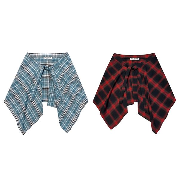 Phụ kiện PLAID SKIRT họa tiết caro mix layer cá tính năng động -