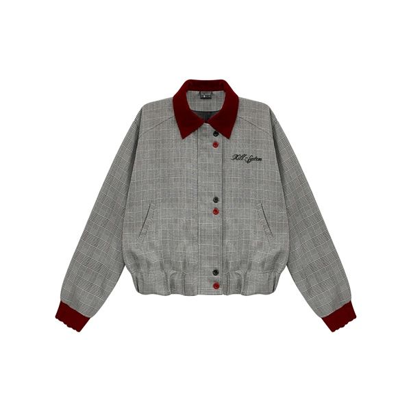Áo khoác bomber kẻ sọc Charlotte PREMIUM