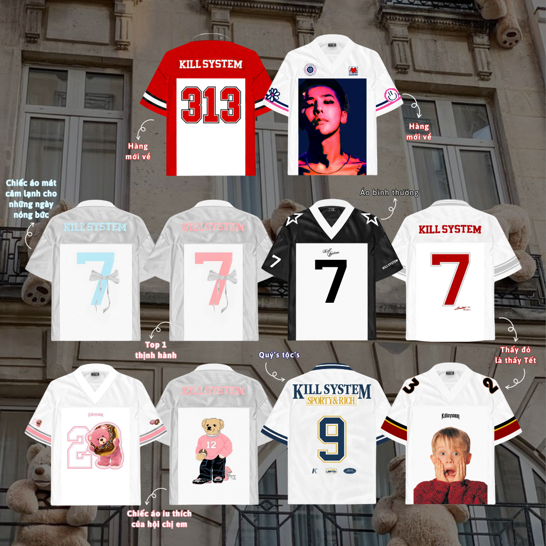 Áo Jersey Oversize