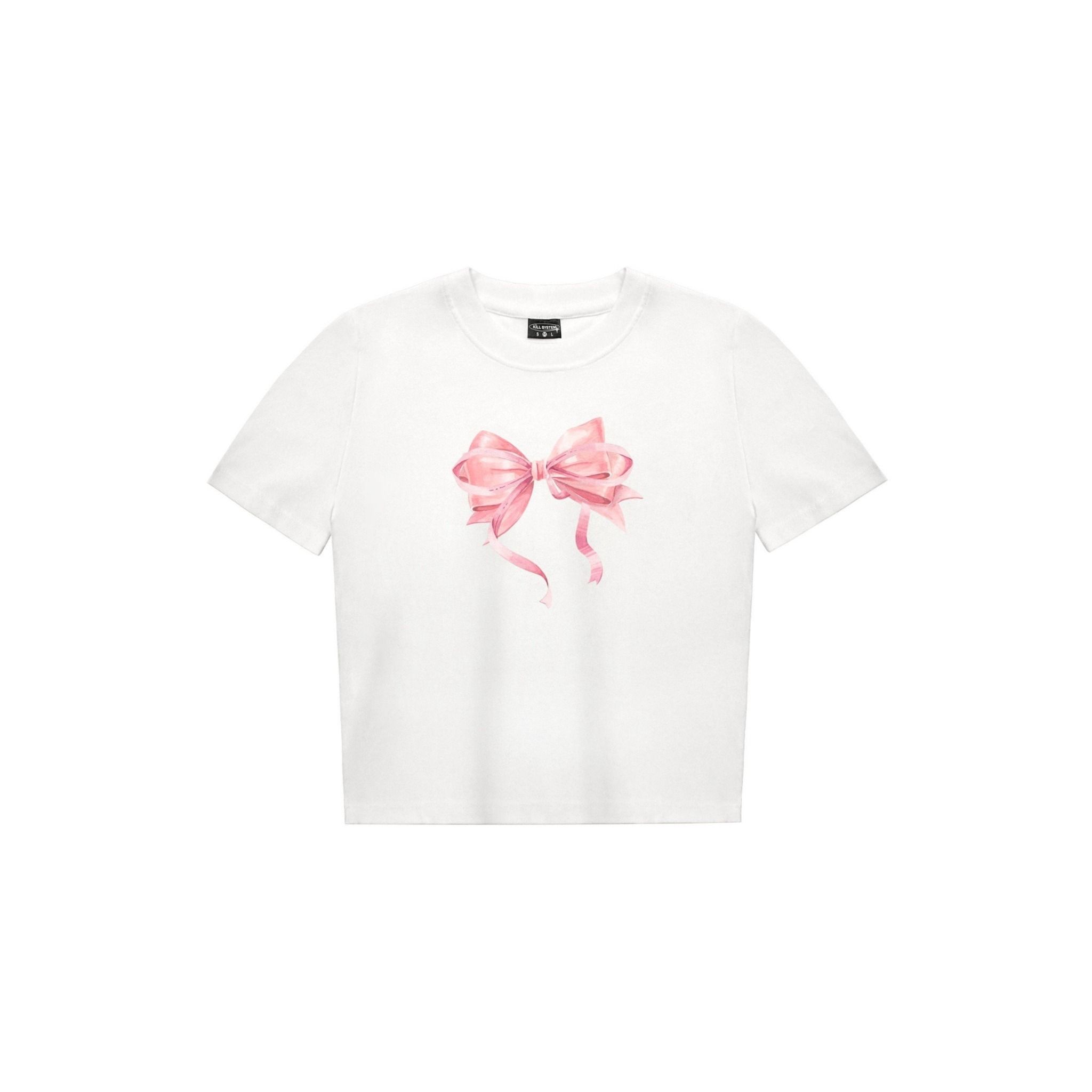 Áo Baby Tee Bé Nơ Kill System