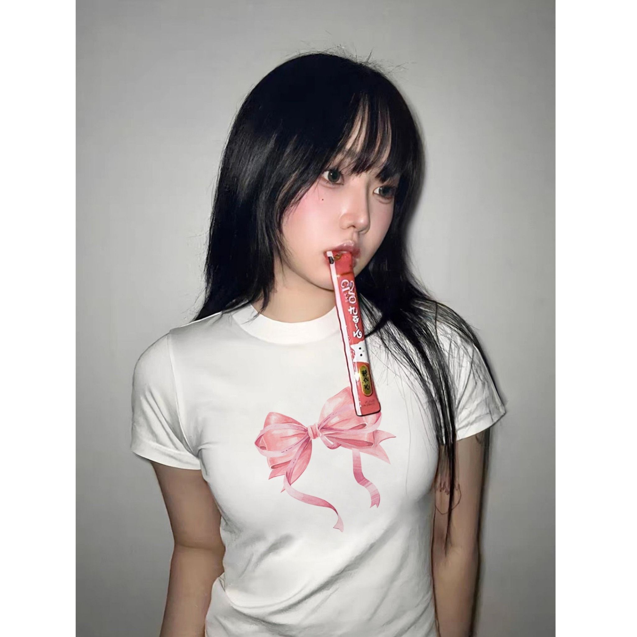 Áo Baby Tee Bé Nơ Kill System