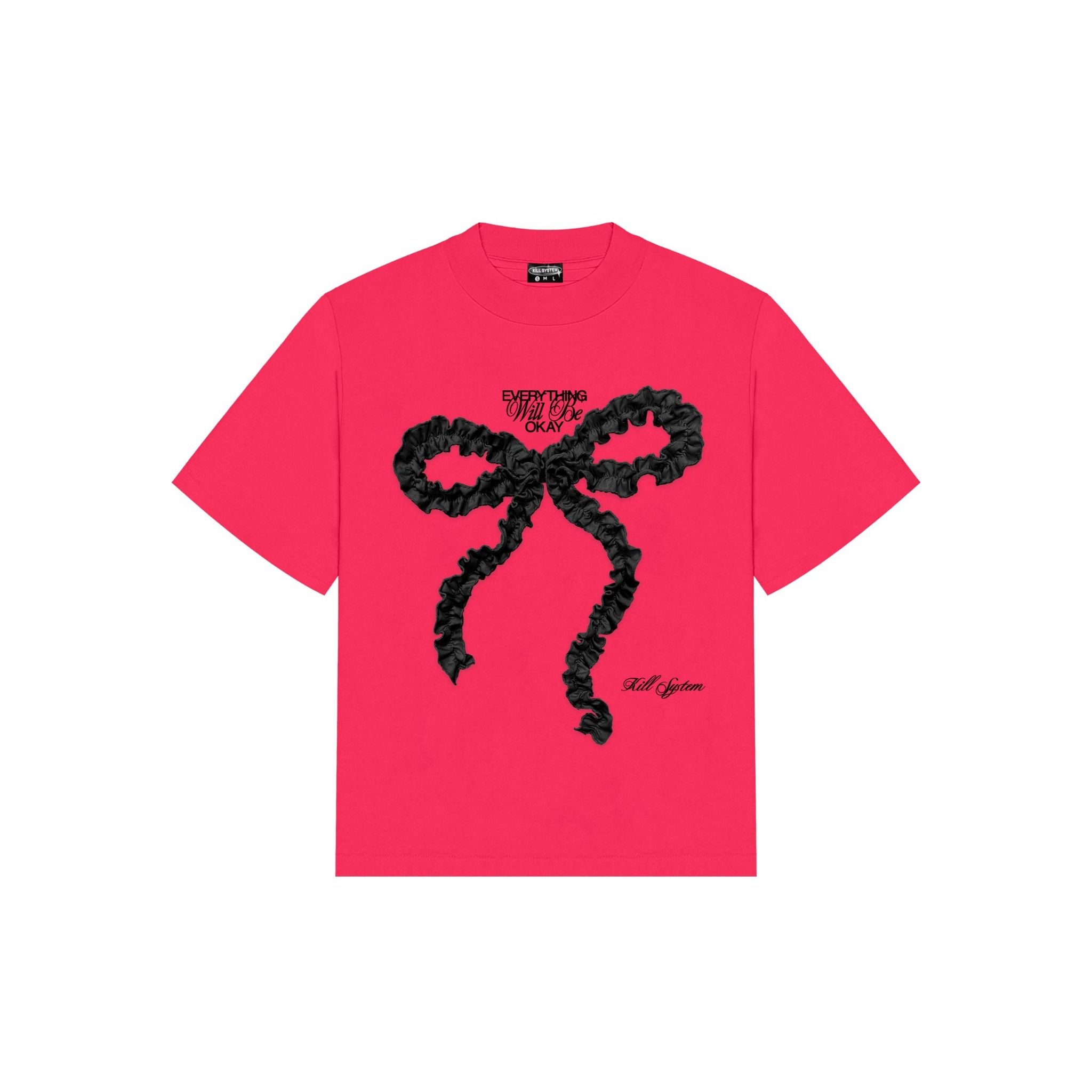Áo thun oversize nơ OKAY Kill System