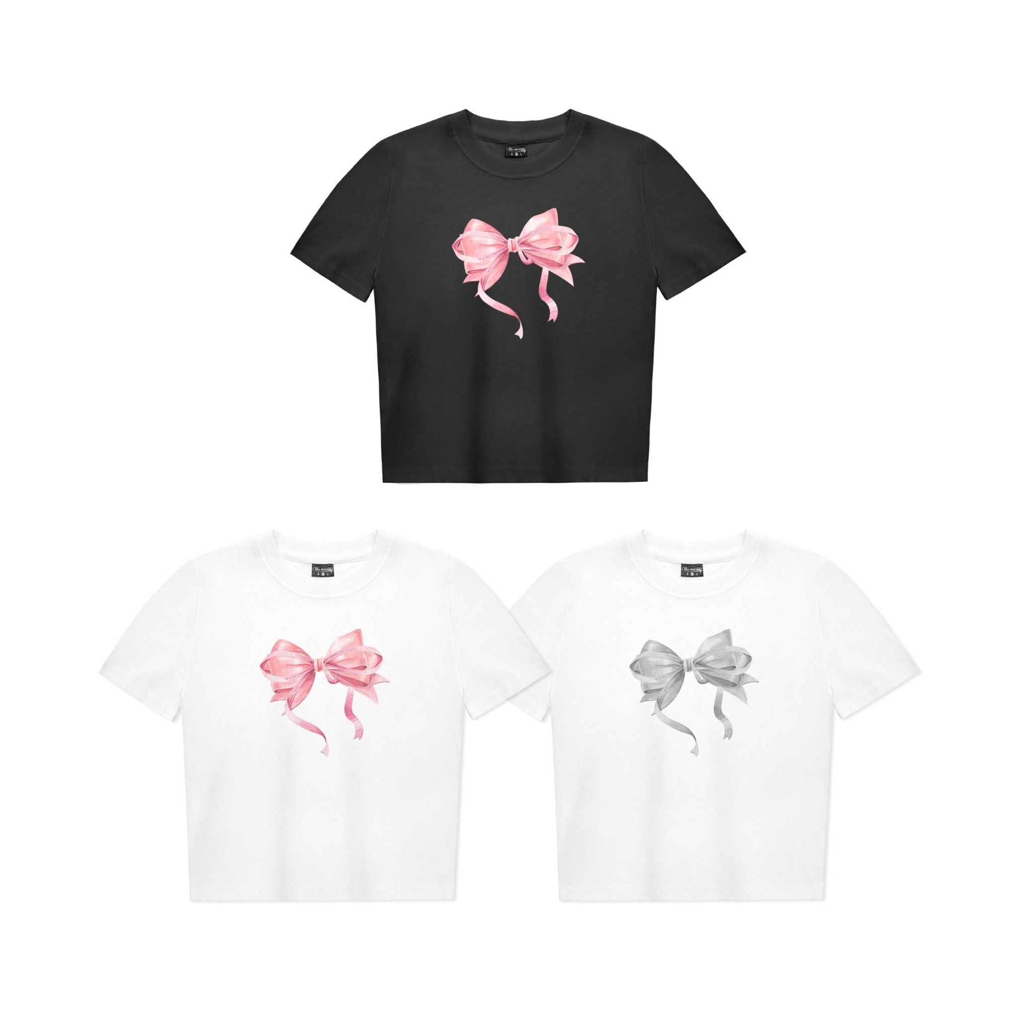 Áo Baby Tee Bé Nơ Kill System