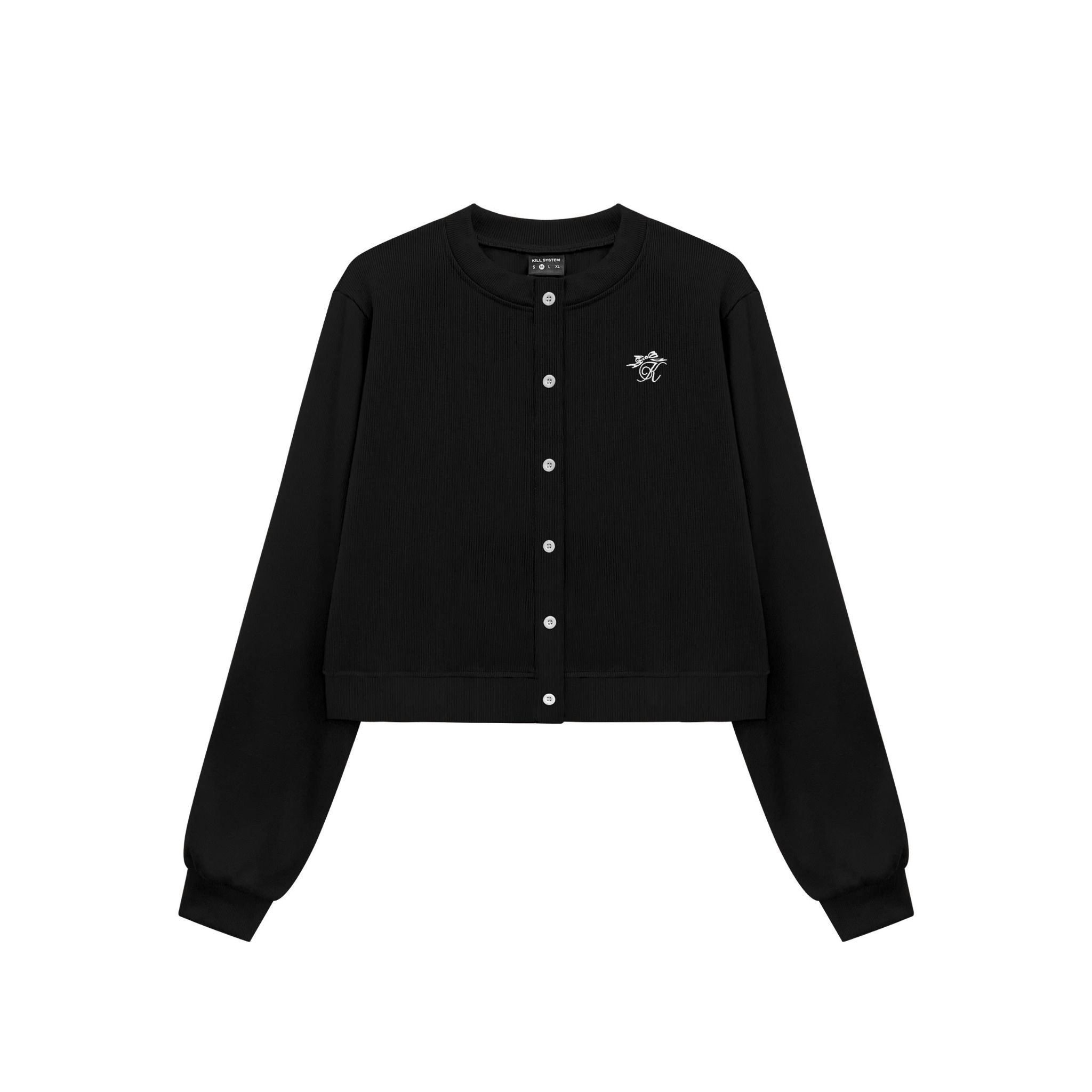 Áo cardigan tay dài vải thun gân Yanggg