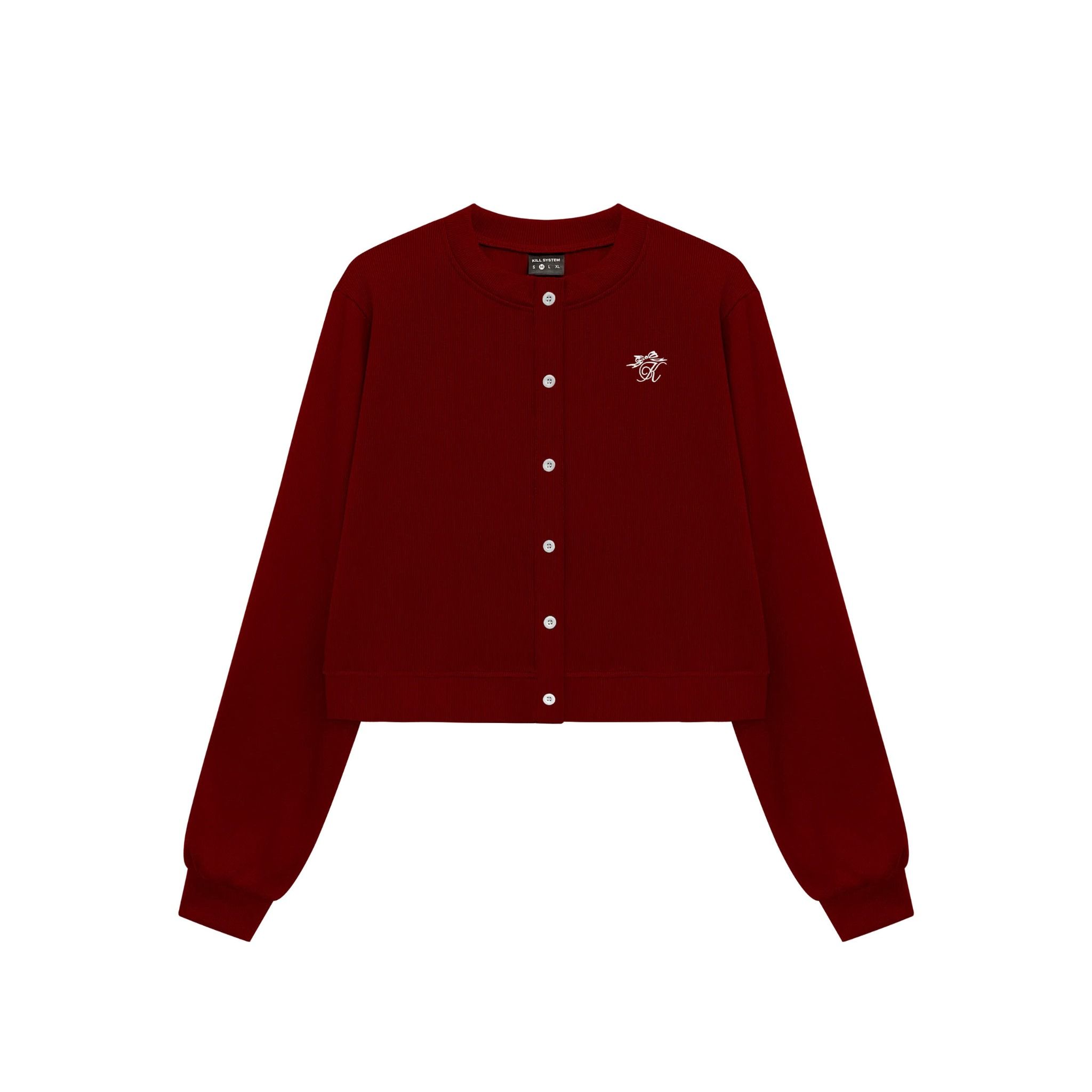 Áo cardigan tay dài vải thun gân Yanggg