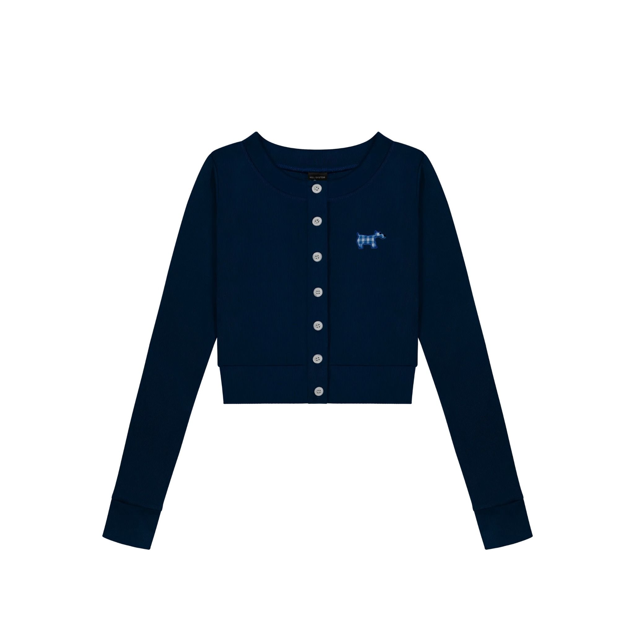 Áo khoác cardigan PUPPY thêu hình cún con