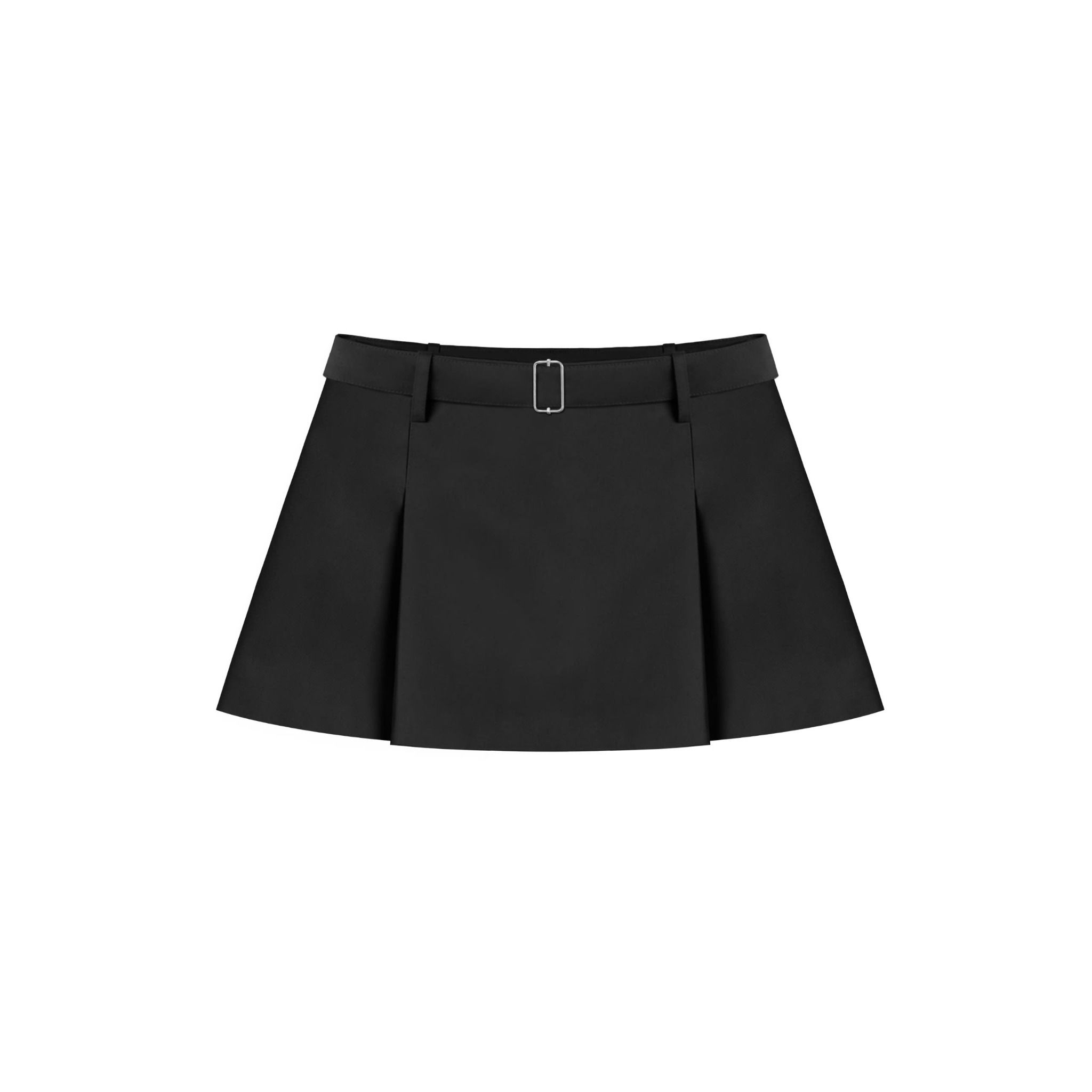 Chân váy xếp ly bản to kèm belt SUZY SKIRT