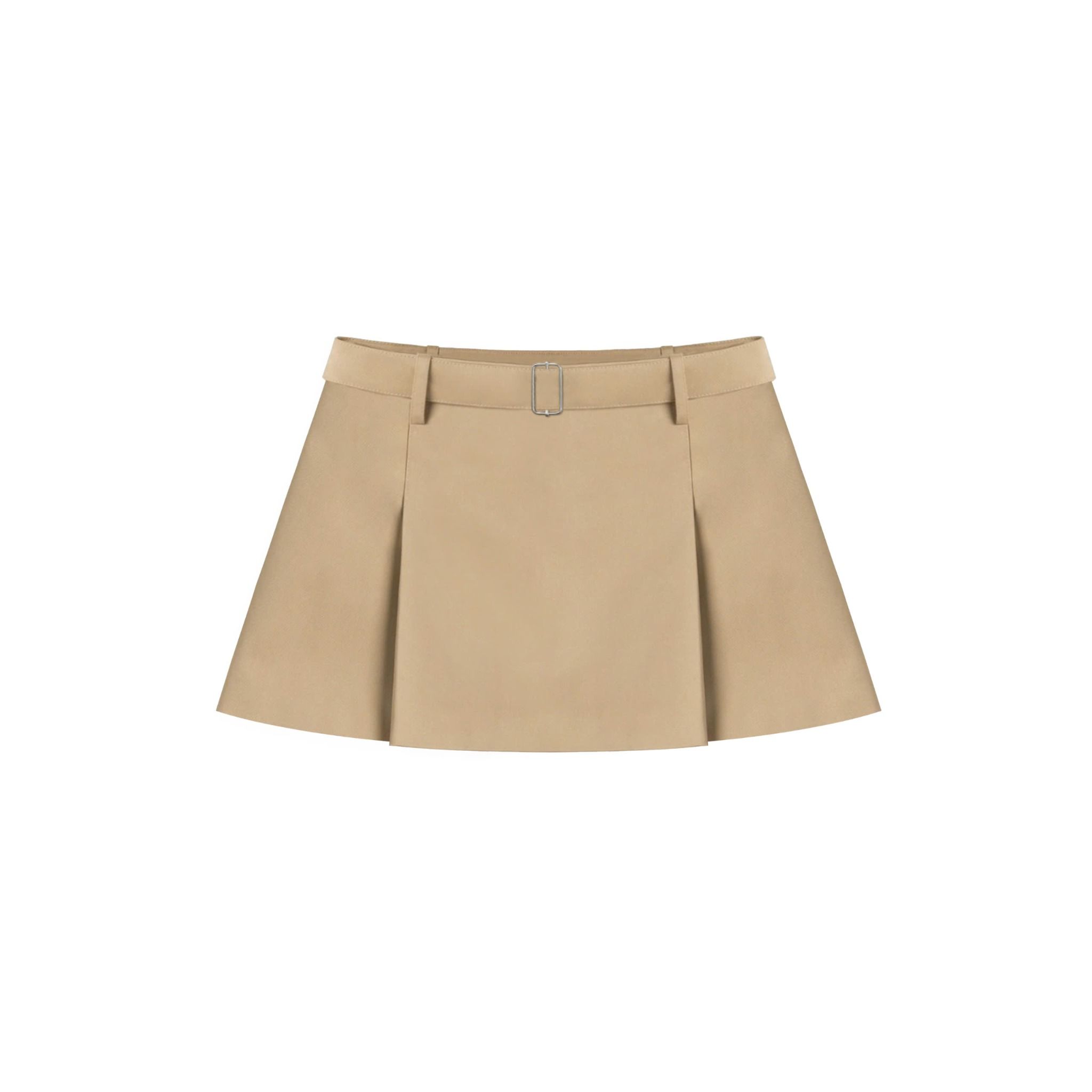 Chân váy xếp ly bản to kèm belt SUZY SKIRT